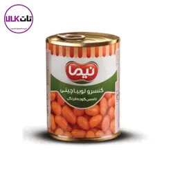 کنسرو لوبیا چیتی با سس گوجه فرنگی نیما370گرمی