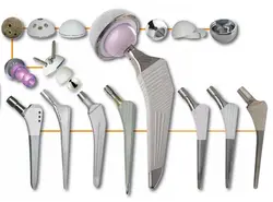 پروتز بای پولار با همراه هد و کاپ فمور - طب دائم - TebDaem