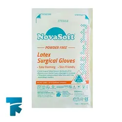دستکش لاتکس NovaSoft سایز 7.5