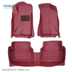 کفپوش پنج بعدی قالبی چرمی درجه یک AM مناسب پژو پارس