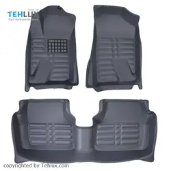 کفپوش پنج بعدی قالبی چرمی درجه یک AM مناسب پژو پارس