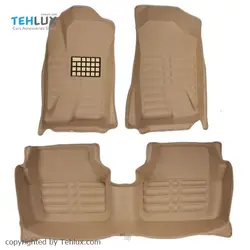 کفپوش پنج بعدی قالبی چرمی درجه یک AM مناسب پژو پارس