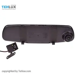 دوربین دنده عقب و آینه مانیتور  ثبت وقایع dvr چیتا دو دوربین