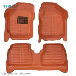 کفپوش پنج بعدی قالبی چرمی   PZ  مناسب تیبا1 و تیبا2  کد PZ8810