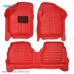 کفپوش پنج بعدی قالبی چرمی   PZ  مناسب تیبا1 و تیبا2  کد PZ8810