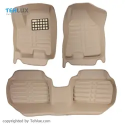 کفپوش پنج بعدی قالبی چرمی   PZ  مناسب جک S5  کد PZ8810