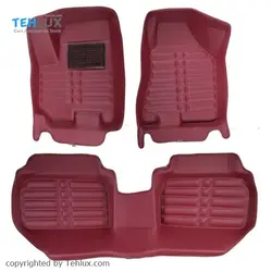 کفپوش پنج بعدی قالبی چرمی   PZ  مناسب جک S5  کد PZ8810