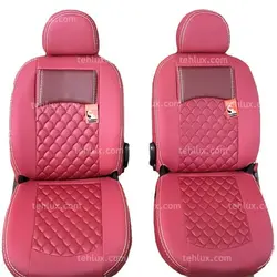 روکش صندلی چرم طرح پولک