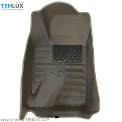 کفپوش پنج بعدی قالبی چرمی دور رنگی   PZ  مناسب پژو پارس کد  pz9533