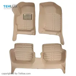 کفپوش پنج بعدی قالبی چرمی   PZ  مناسب برلیانس H320 و H330  کد PZ8810