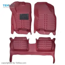 کفپوش پنج بعدی قالبی چرمی   PZ  مناسب ام وی ام X22  کد PZ8810