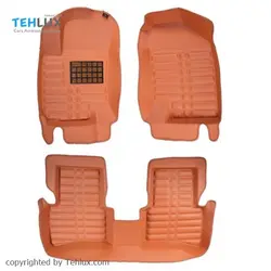 کفپوش پنج بعدی قالبی چرمی   PZ  مناسب جک S3  کد PZ8810