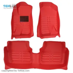 کفپوش پنج بعدی قالبی چرمی   PZ  مناسب پژو 405  کد PZ8810