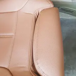 روکش صندلی چرم طرح کلاسیک مناسب پژو پارس صندلی خلبانی (ELX) کد 3568