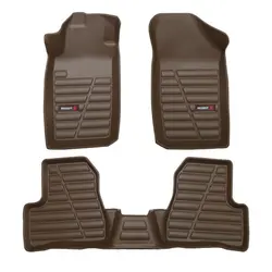 کفپوش سه بعدی چرمی گیلان مناسب برای پژو 206