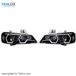 چراغ جلو اسپرت پژو پارس طرح نیو BMW