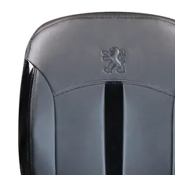 روکش صندلی چرم نوار براق پیانویی پژو 206 و پژو 207 s289