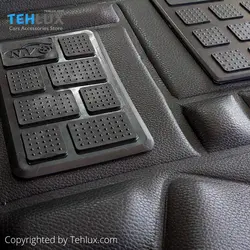 کفپوش پنج بعدی قالبی چرمی NV مناسب هیوندای i20 مونتاژ کد NA2533