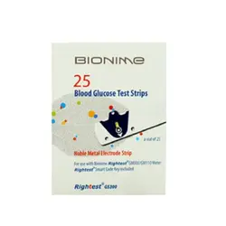 نوار تست قندخون بایونیم ( bionime )