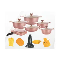 سرویس قابلمه گرانیتی لایف-27 پارچه