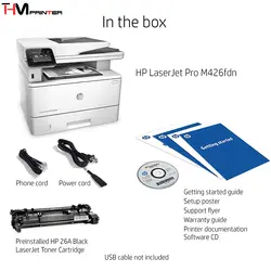 پرینتر چهار کاره لیزری اچ پی مدل  (ریفر) HP LaserJet Pro MFP M426fdn