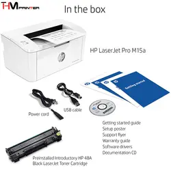 پرینتر لیزری تک کاره مدل HP LaserJet Pro M15a