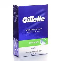 بررسی و خرید افتر شیو ژیلت مدل Cool Wave حجم 100 میلی لیتر - تیفامارکت