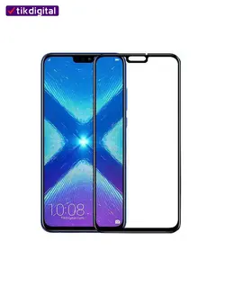 محافظ صفحه نمایش شیشه ای فول کاور Honor 8X تمام چسب