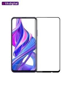 محافظ صفحه نمایش شیشه ای فول کاور Honor 9X تمام چسب