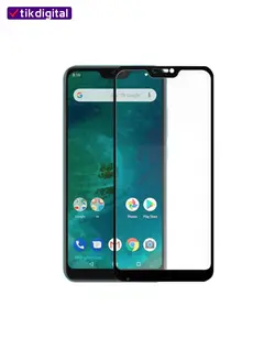 محافظ صفحه نمایش شیشه ای فول کاور nokia 3.2 تمام چسب