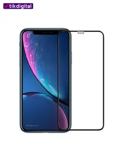 محافظ صفحه نمایش شیشه ای فول کاور آیفون XR تمام چسب
