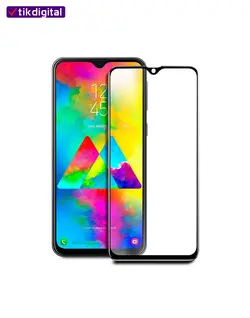 محافظ صفحه نمایش شیشه ای فول کاور سامسونگ Galaxy A50s تمام چسب