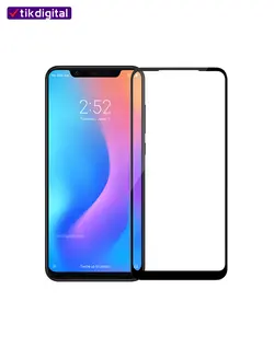محافظ صفحه نمایش شیشه ای فول کاور شیائومی Mi 8 تمام چسب