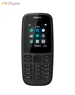 گوشی دکمه ای نوکیا 2019 105 دو سیم کارت - فروشگاه تیک دیجیتال