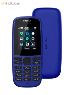 گوشی دکمه ای نوکیا 2019 105 دو سیم کارت - فروشگاه تیک دیجیتال