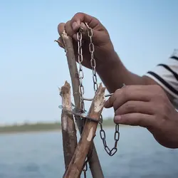 گیره سه پایه آشپزی