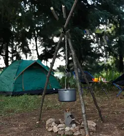 گیره سه پایه آشپزی