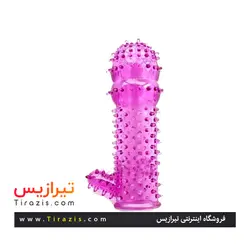 کاندوم خار درشت ژله ای،سیلیکونی درجه یک (چند بار مصرف) بنفش