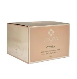 کرم روشن‌کننده و مرطوب‌کننده حاوی عصاره خاویار لدورا کر 50 میلی‌لیتر