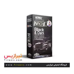 کاندوم مشکی نازک کدکس Black Dark بسته 12تایی