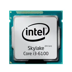 پردازنده تری اینتل core i3 6100