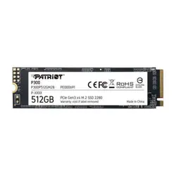 اس اس دی  پتریوت P300 SOLID STATE DRIVE M.2 2280 NVMe PCIe 512GB Gen3 x4 SSD