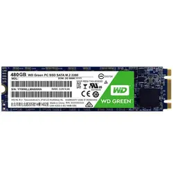 اس اس دی  وسترن دیجیتال GREEN WDS480 M2 SSD Drive-480GB