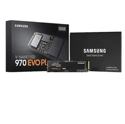 اس اس دی  سامسونگ 970 EVO Plus 500GB PCIe Gen 3.0x4 NVMe M.2 SSD Drive