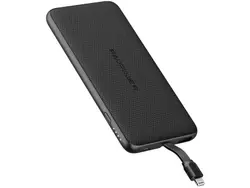 پاور بانک 5000 میلی آمپر راو پاور مدل RP-PB098 با کابل متصل لایتنینگ