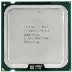 پردازنده   Intel Core2 Duo E8500 3.16GHz 6MB LGA-775