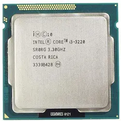 پردازنده  Intel Coffe Lake core i3-3220 CPU