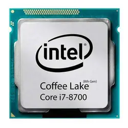 پردازنده  Intel Coffee Lake Core i7-8700 CPU