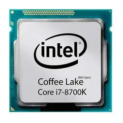 پردازنده  Intel Coffee Lake Core i7-8700K CPU