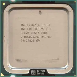 پردازنده  Intel® Core™2 Duo Processor E7400